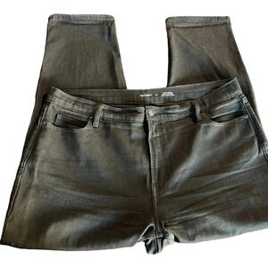 Old Navy High rise straight leg women's size 20 black jeans